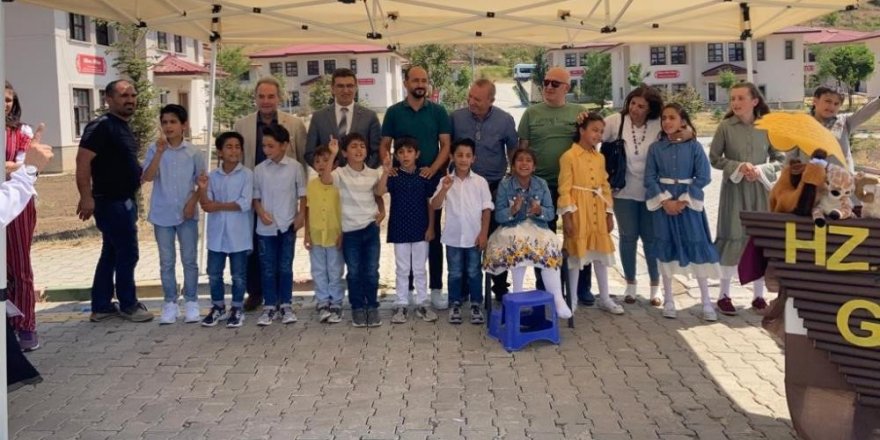 Nene Hatun çocuk evleri sitesinde aşure etkinliği düzenlendi