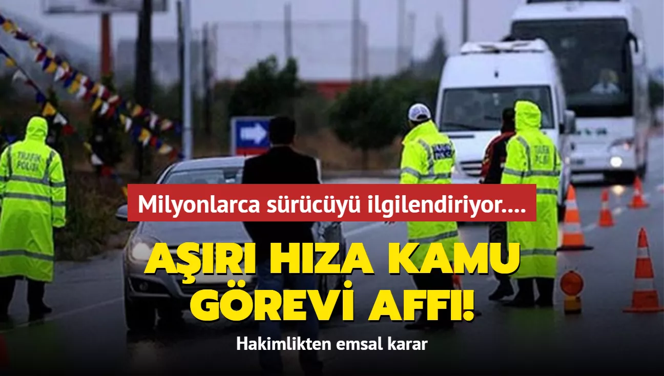 Trafik cezası alan herkesi ilgilendiriyor!