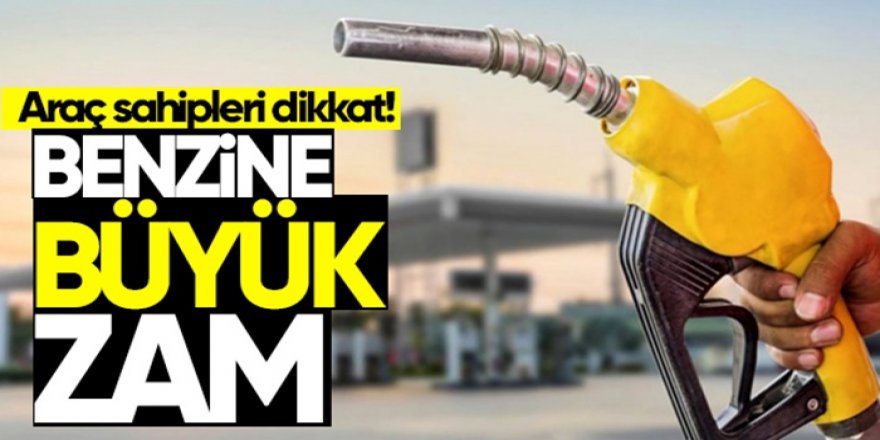 Akaryakıta bir zam daha! Önce motorin şimdi de benzin…