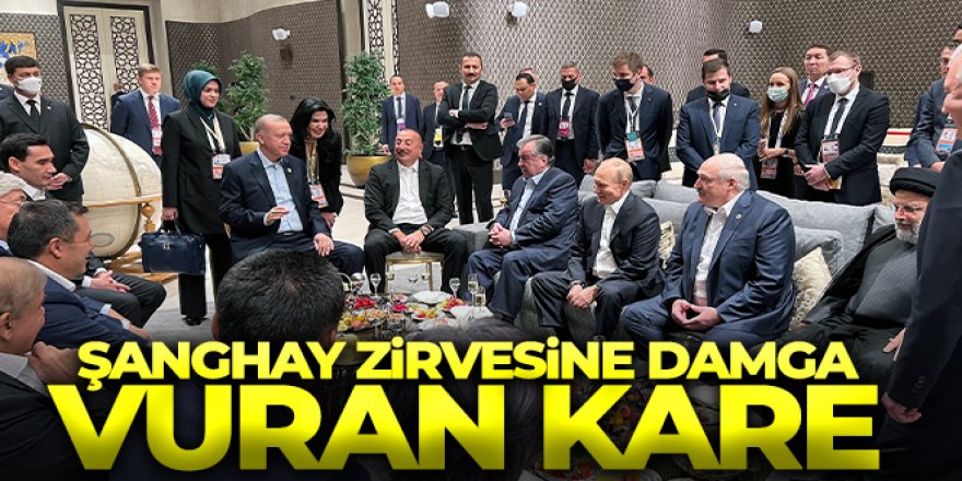 Şanghay Zirvesine damga vuran kare