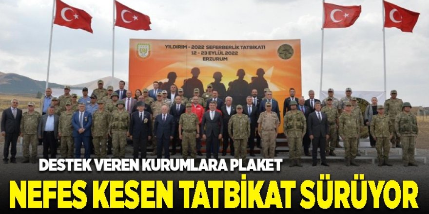 Yıldırım-2022 Tatbikatı nefes kesen görüntülere sahne oluyor