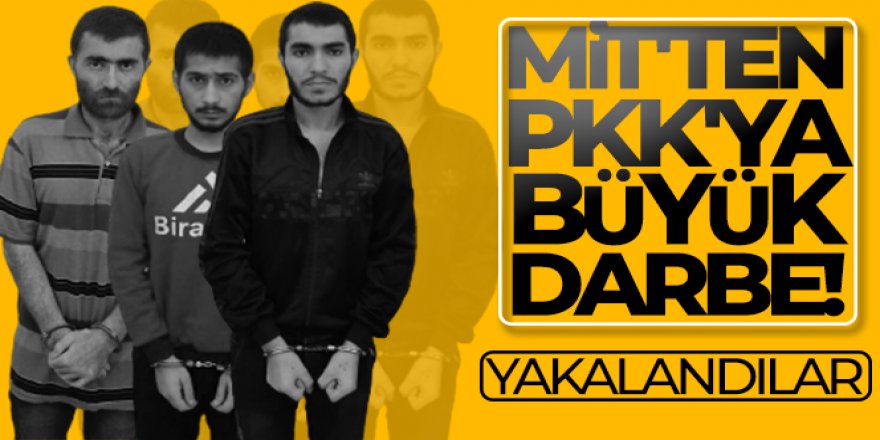 MİT'ten PKK'ya büyük darbe!