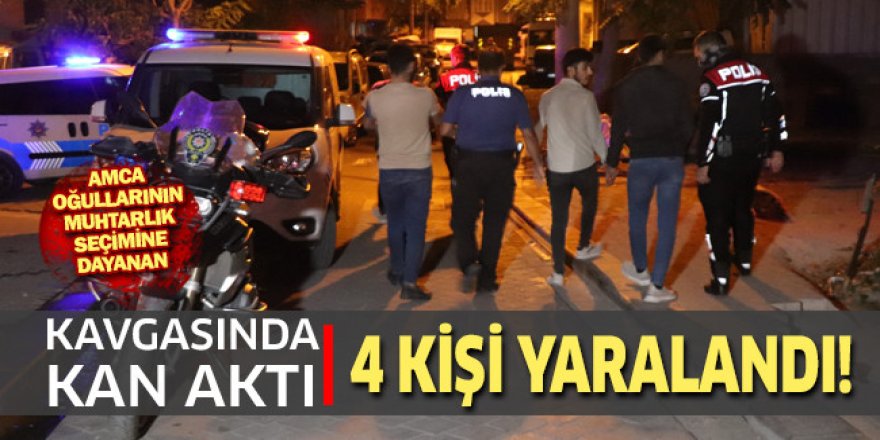 Erzurum'daki kavga, Denizli'de devam etti: 4 yaralı