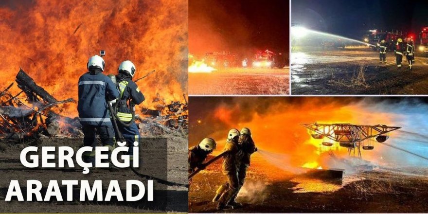 Erzurum Havalimanı'nda yangın tatbikatı gerçeğini aratmadı