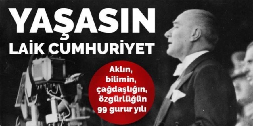 29 Ekim 1923'te Türk milletinin tarihinde yeni bir devrin kapıları açıldı