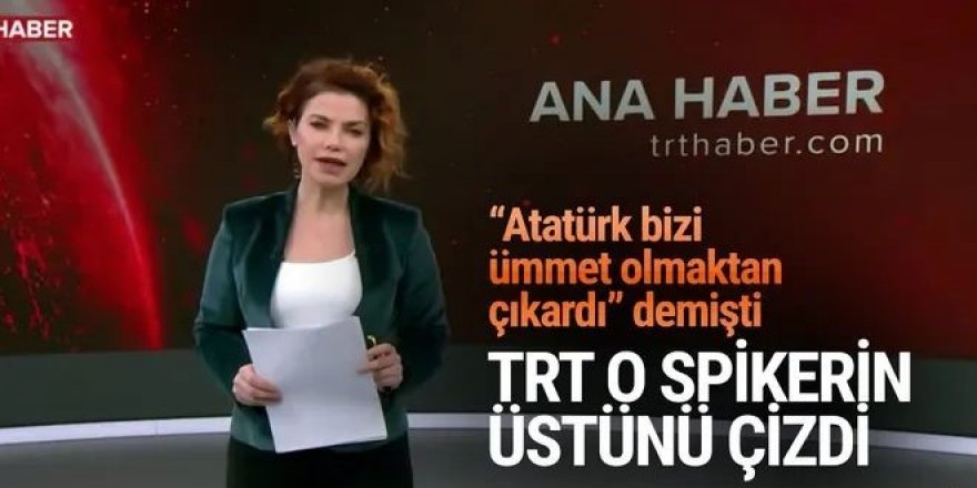 TRT spikeri Deniz Demir görevden alındı