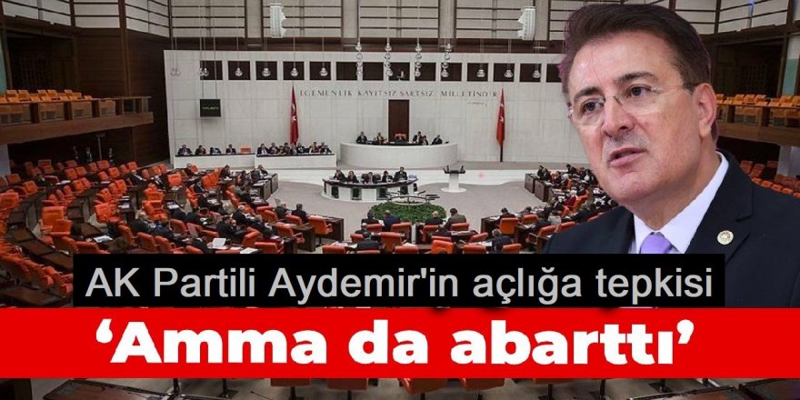 AK Partili vekilin açlığa tepkisi: Amma da abarttı