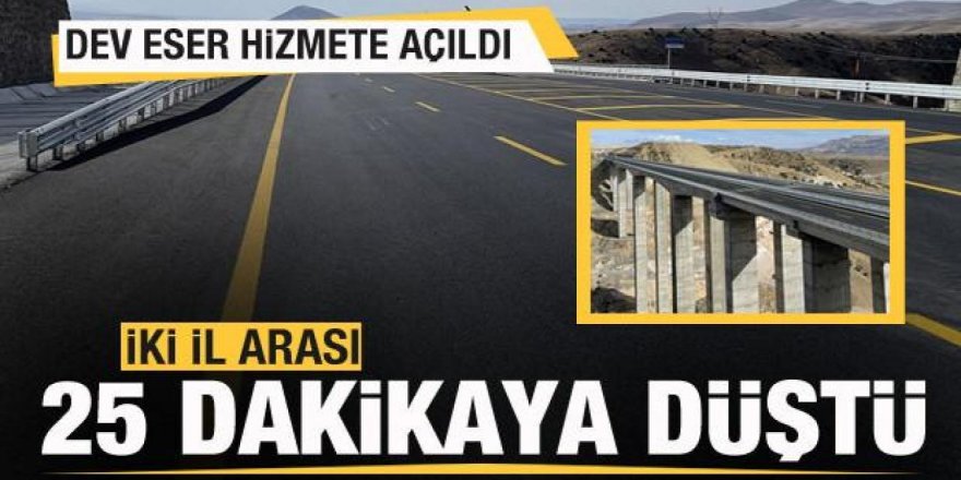 Karakurt-Horasan Yolu açıldı!