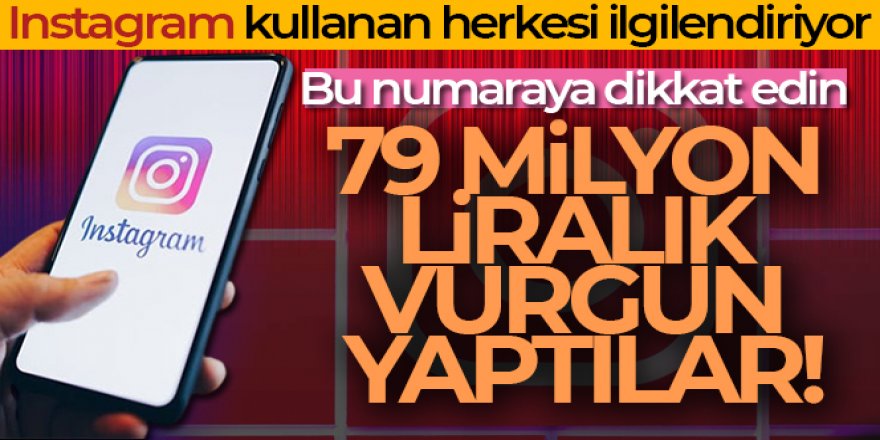 Instagram üzerinden 79 milyon lira vurgun yapan 47 kişi gözaltına alındı