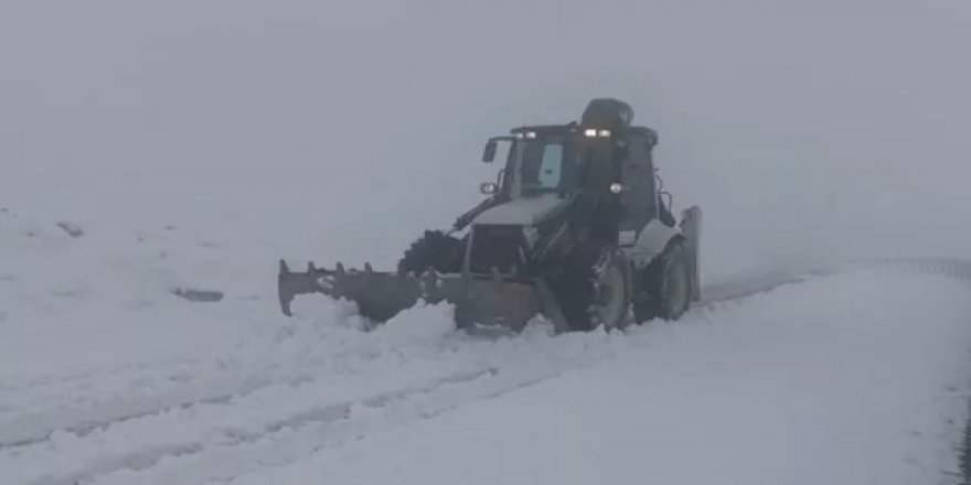 Kış bir anda geldi, her yer beyaza büründü!