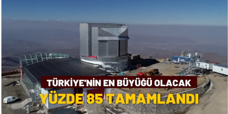 Doğu Anadolu Gözlemevi’nde sona doğru