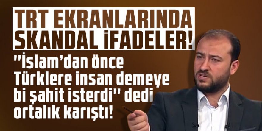 TRT ekranlarında skandal ifade! Tepkiler çığ gibi...