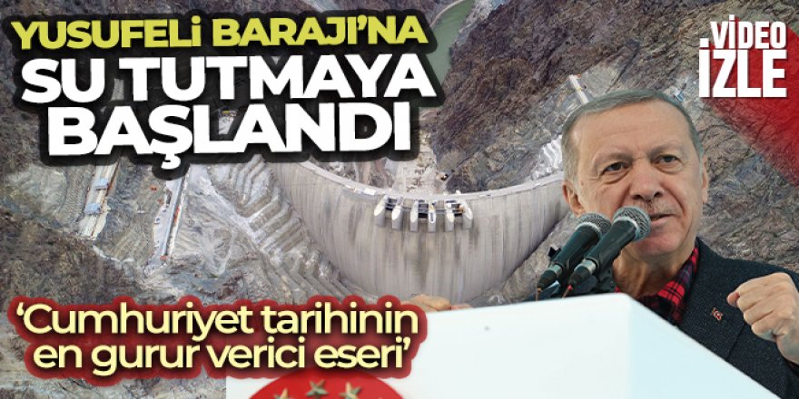 Cumhurbaşkanı Erdoğan: 'Cumhuriyet tarihinin en gurur verici eseri'