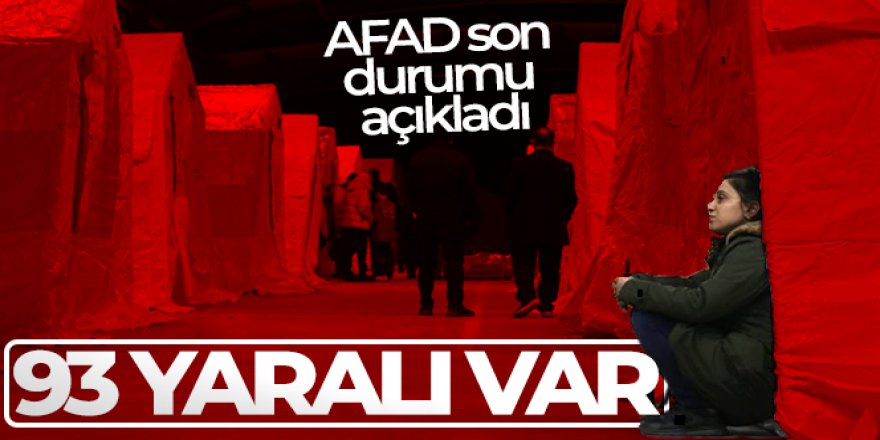 AFAD Düzce depremi ile ilgili son gelişmeleri paylaştı