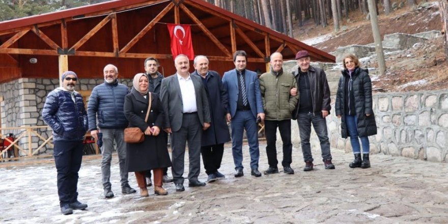 Başkan Bedir, basın mensuplarını Şirankes’te misafir etti