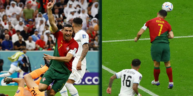 Ronaldo'nun attığı gol sonrası dünya ikiye bölündü!