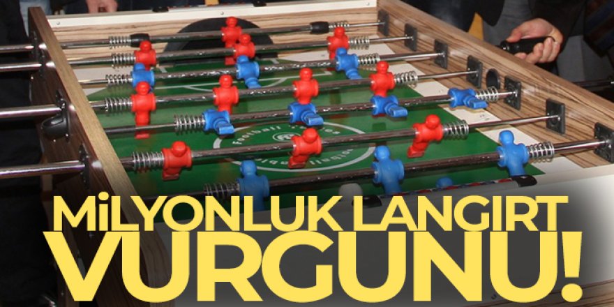 4 milyon liralık langırt vurgunu