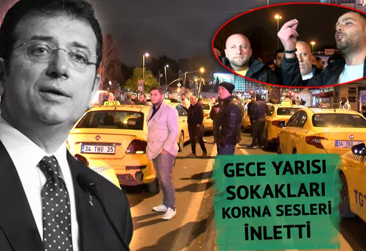 Taksicilerden 'yolcu' tepkisi: "İmamoğlu beyefendi diyor ki..."