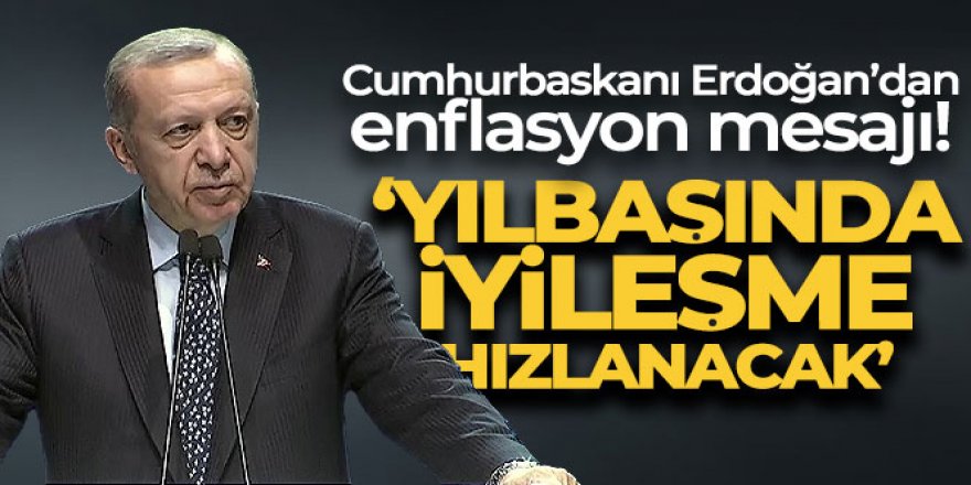 Cumhurbaşkanı Erdoğan TİSK Genel Kurulu'nda konuştu