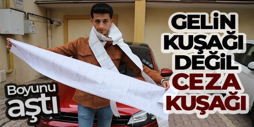 Gelin kuşağı değil ceza kuşağı