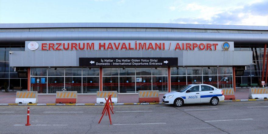 Erzurum havalimanı uçuş sayısı arttı