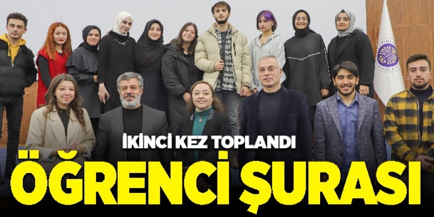 Erzurum'da Öğrenci şurası