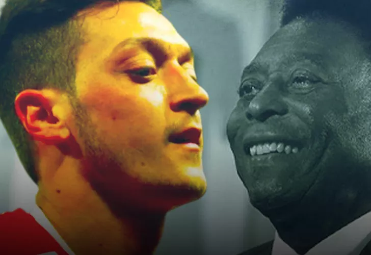 Başakşehir'in yıldızı Mesut Özil Pele için taziye mesajı yayınladı, tepki aldı!
