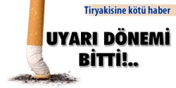 Sigarada uyarısız ceza!