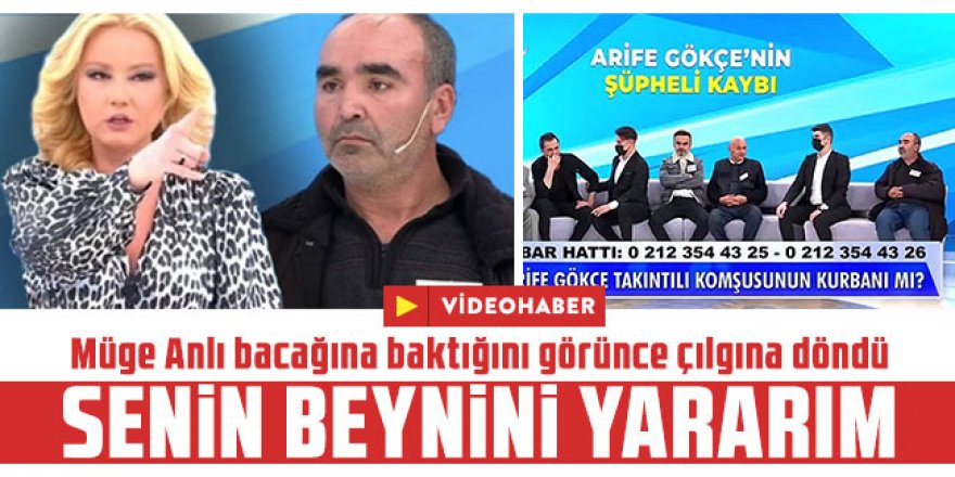 'Bacaklarıma bakma yararım beynini'