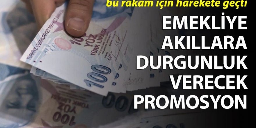 Bir bankadan daha emekliye rekor promosyon: 20 bin TL!