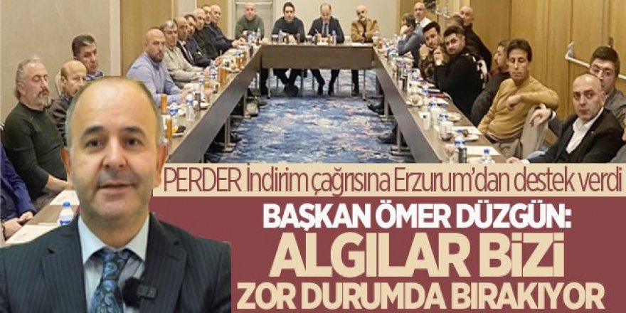 Yerel zincirler Erzurum'da buluştu