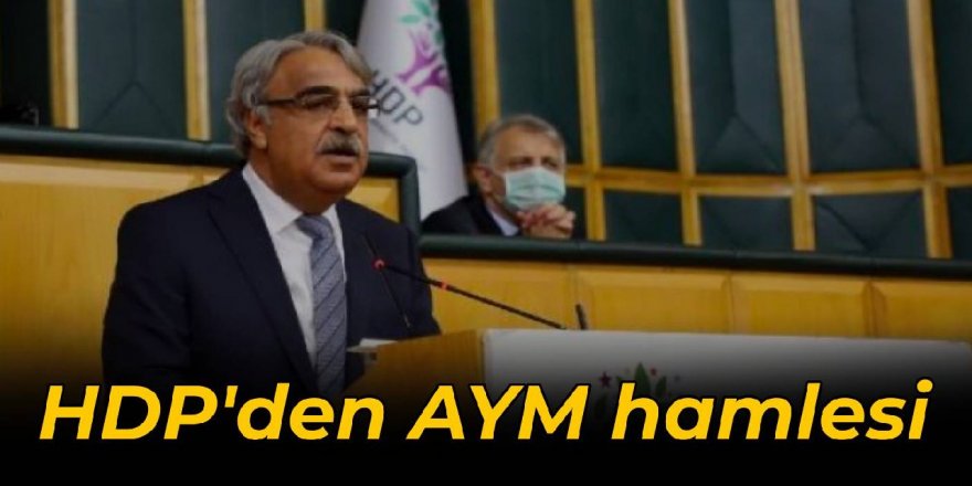 HDP'den AYM hamlesi: Kararın seçim sonrasına bırakılmasını isteyeceğiz