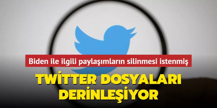 Twitter Dosyaları derinleşiyor...