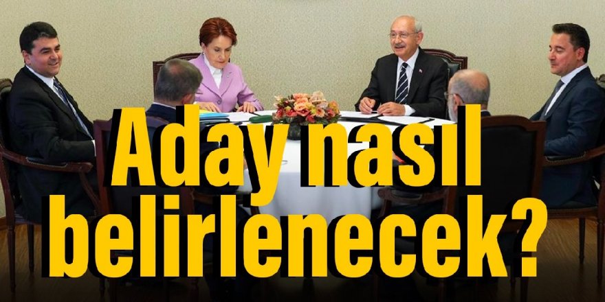 Altılı Masa'nın adayı nasıl belirlenecek? İYİ Parti'den iki öneri