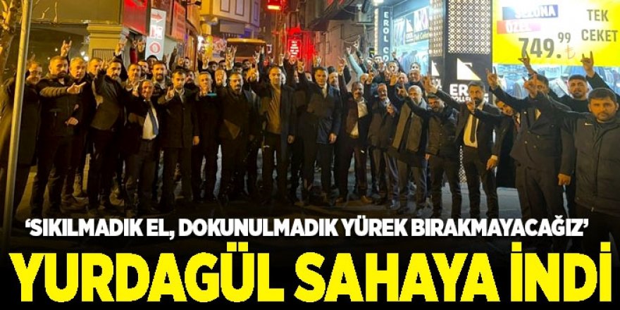 Adem Yurdagül ile MHP Erzurum, Sahada!