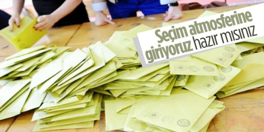 Türkiye'nin hazırlandığı seçimlerde yol haritası