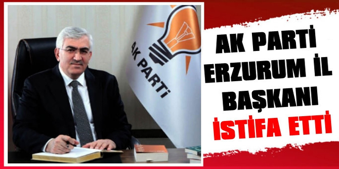 AK Parti İl Başkanı Mehmet Emin Öz İstifa Etti