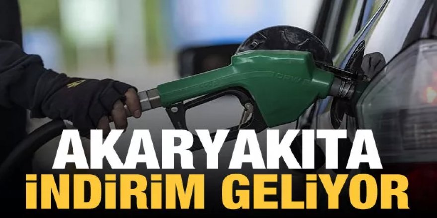 Motorine indirim geliyor