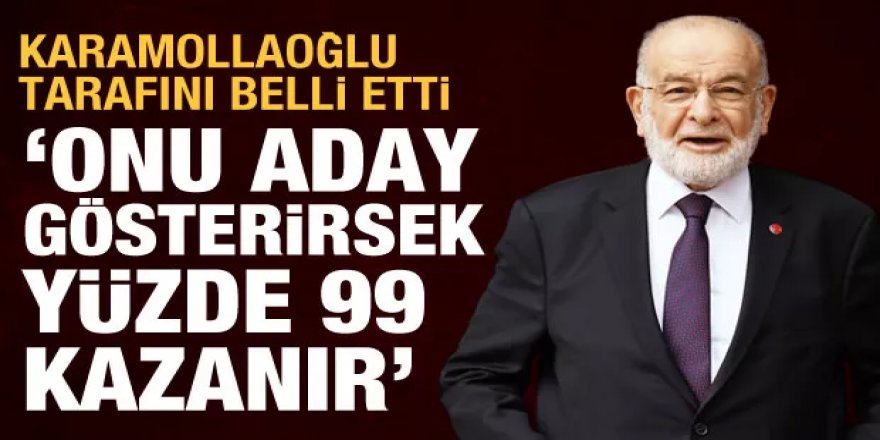 Karamollaoğlu'ndan Kılıçdaroğlu'nun adaylığı hakkında açıklama