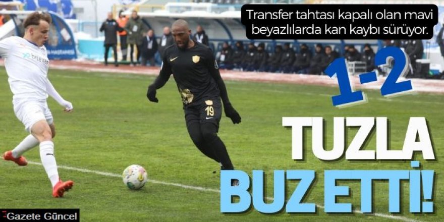 Erzurumspor FK: 1 - Tuzlaspor: 2