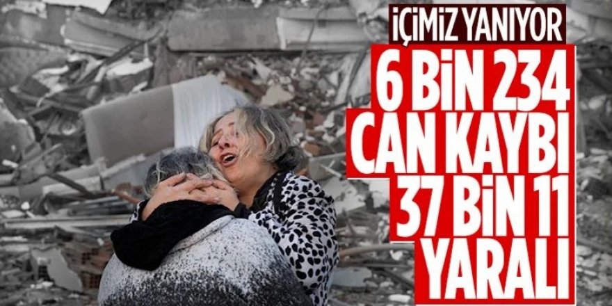 Kahramanmaraş depreminde 3. gün: Acı bilanço açıklandı