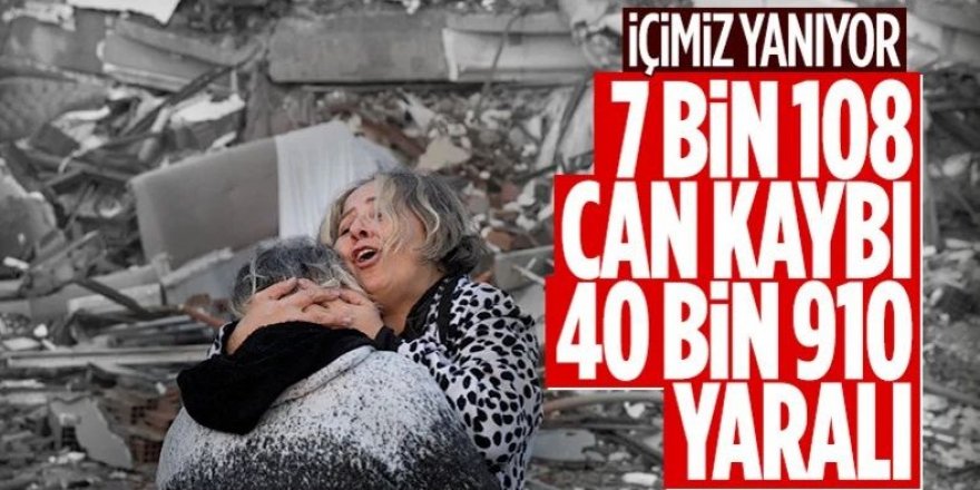 Kahramanmaraş depreminde 3'üncü gün: Acı bilanço açıklandı
