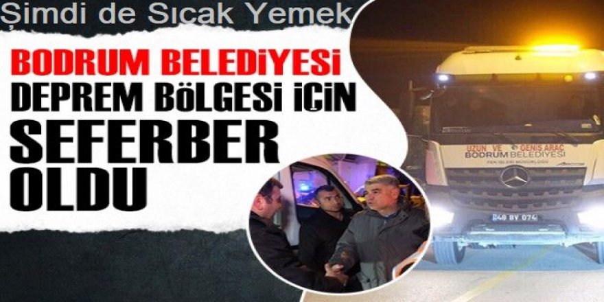 Deprem Bölgesinde Sıcak Yemek