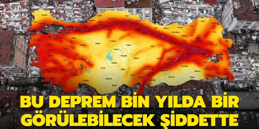 Profesör Shinjin: Bu deprem bin yılda bir görülebilecek şiddette