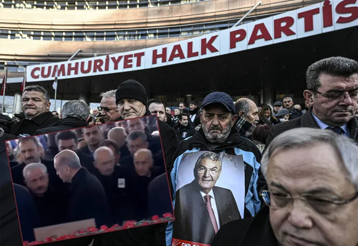 Deniz Baykal'ın cenaze töreninde dikkat çeken anlar!