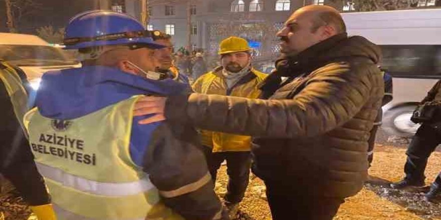 Aziziye Belediyesi deprem bölgesinde