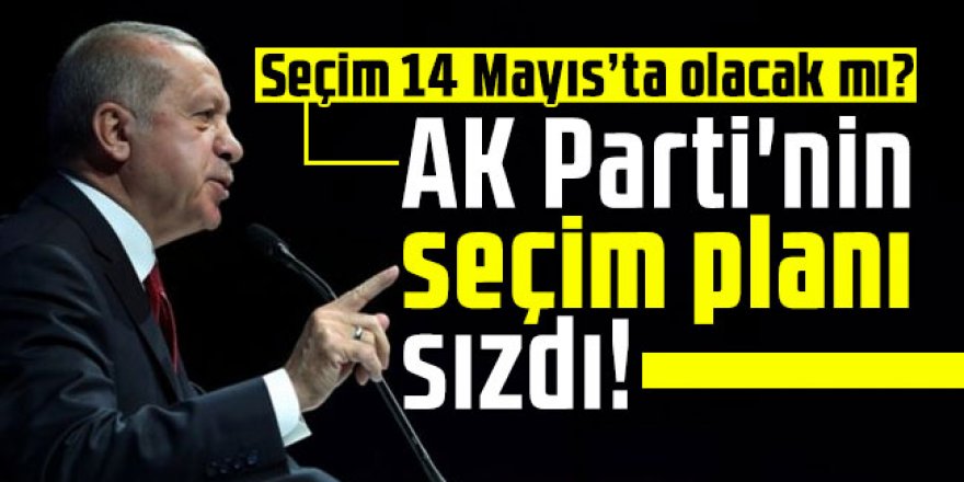 AK Parti'nin seçim planı sızdı!