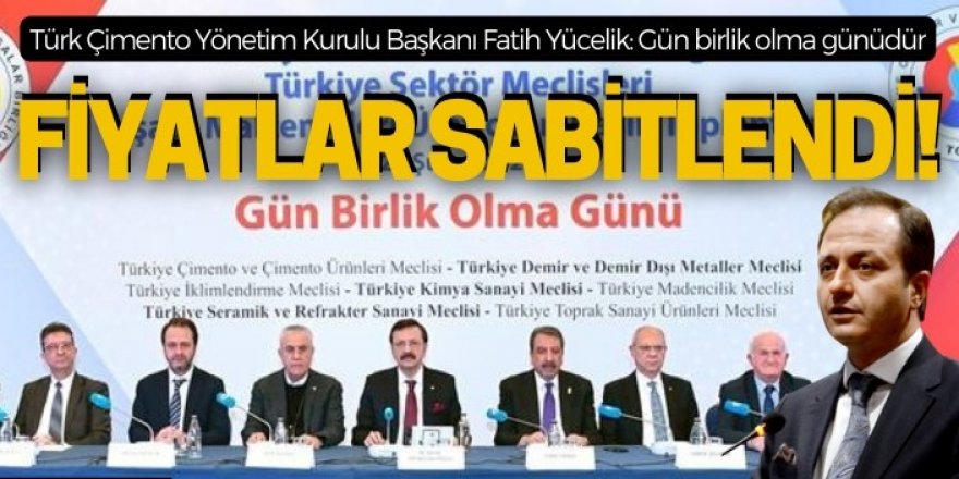 Fatih Yücelik: "Gün birlik olma günüdür"