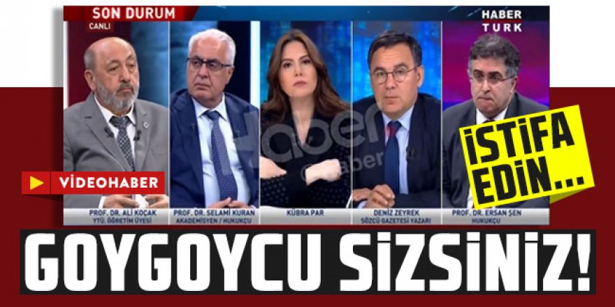 Deniz Zeyrek'ten Kerem Kınık'a: Goygoycu sizsiniz! İstifa edin...