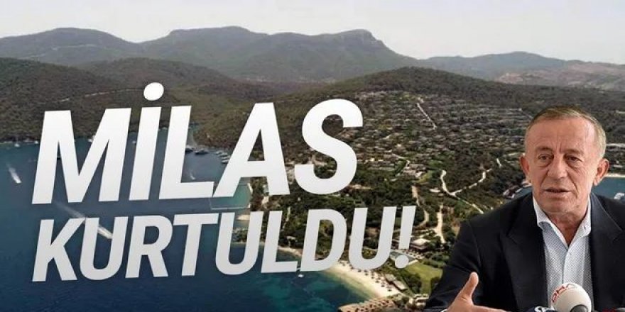 Ali Ağaoğlu'na kötü haber! Milas projesinde karar iptal edildi